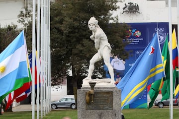 Así fue la Ceremonia de las Banderas en Santiago 2017