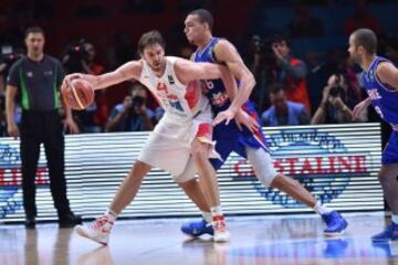 Rudy Gobert y Pau Gasol