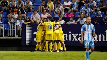 Málaga CF -UD Las Palmas. 2ª jornada de LaLiga SmartBank.
GOL LAS PALMAS