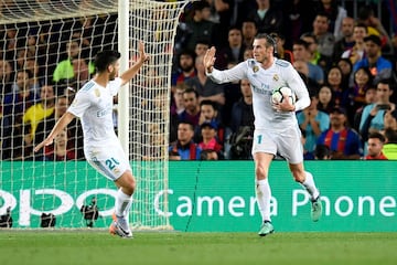 2-2. Gareth Bale celebró el tanto del empate.