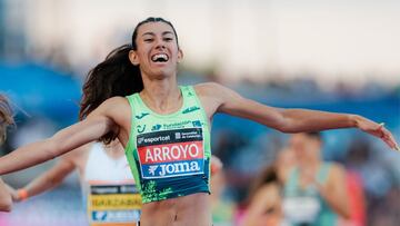Rocío Arroyo vuelve a batir el récord de España sub-23 de 800 metros