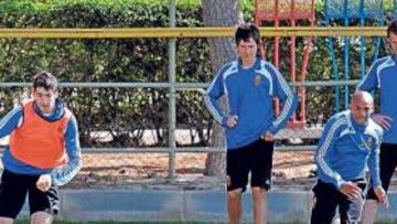 <b>LA HORA DEL GOLEADOR. </b>Arizmendi y Ewerthon volverán a reunirse en la punta del Zaragoza. Ewerthon lleva, después de seis partidos sin jugar por lesión, ocho partidos sin añadir a su cuenta. Así que va siendo su hora.