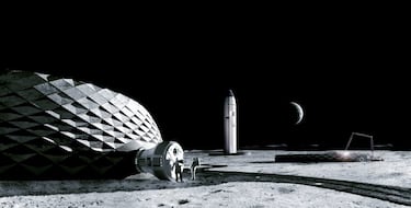 Así es el nuevo plan de la NASA para construir casas en la Luna antes de 2040