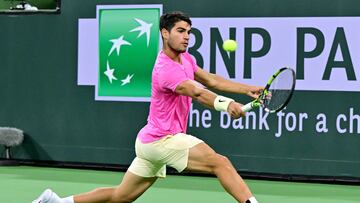 Consulta el horario y dónde y cómo ver el partido de octavos de final del Masters 1.000 de Indian Wells entre Carlos Alcaraz y Felix Auger-Aliassime.