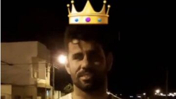 Costa sorprende con su 'barriga'