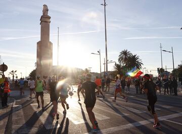 Participantes de la maratón de Valencia Trinidad Alfonso EDP.