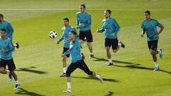 Último entrenamiento antes de la final del Mundial de Clubes