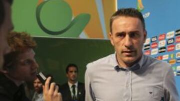 El técnico de Portugal, Paulo Bento, participa hoy, miércoles 19 de febrero de 2014, durante un seminario sobre logística organizado por la FIFA en la sureña ciudad de Florianópolis (Brasil), capital del estado de Santa Catarina, fronterizo con Argentina.