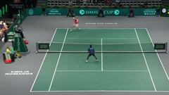 “Se está luciendo”: el puntazo de Jarry que destacó la cuenta oficial de Copa Davis