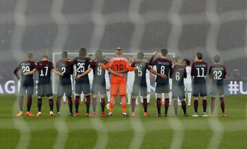 Minuto de silencio en memoria de Davide Astori.