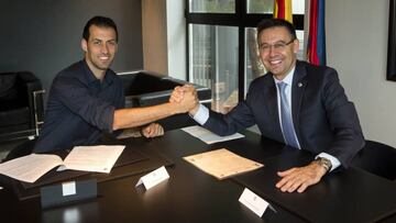 Busquets firma hasta 2021: "Mi sueño es retirarme aquí"