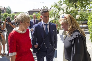 Lucas Vázquez and Macarena tie the knot in Las Rozas