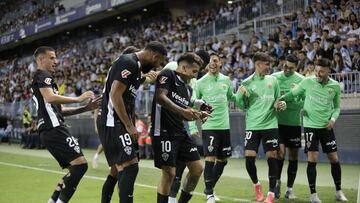 Málaga 0-3 Elche: resumen, goles y resultado