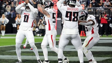 The Atlanta Falcons were able to hang on for a win over the Las Vegas Raiders to put an end to their four game skid and stay in the race for the NFC South.