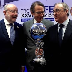 El Real Madrid, premio al mejor club iberoamericano del año