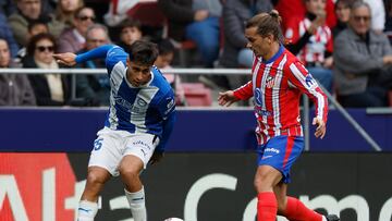 Carlos Martín con Griezmann.