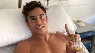 20/07/20 MOTOCICLISMO MOTOGP
MARC MARQUEZ LESOIN ROTURA DE HUMERO OPERACION HOSPITAL
FOTO ENVIADA MONICA.ARIAS.
PUBLICADA 22/07/20 NA MA25 2COL