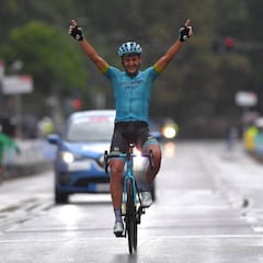 Gorka Izagirre, primera victoria española post-confinamiento