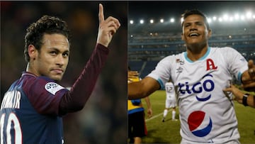 El cuadro de Keylor Navas se unió al reto de poner un gol en el último minuto, donde aprovechó para retar a la escuadra salvadoreña que respondió con el gol de Peña.