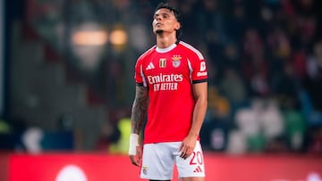 Benfica revela lesión de Richard Ríos