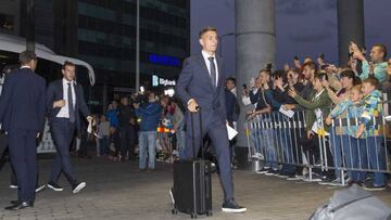 El Real Madrid llega a Tallín.