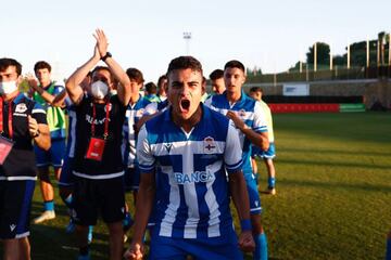 Brais Val, uno de los pilares del Deportivo Juvenil