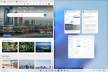 Los nuevos cambios que plantea Windows 11 en los widgets y su barra de tareas