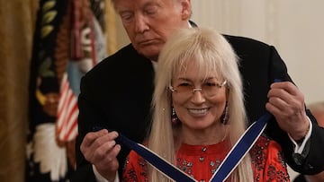 Miriam Adelson, condecorada por Donald Trump