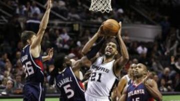 Atlanta: ni una victoria en San Antonio en la 'era Duncan'