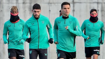 13/01/25 ENTRENAMIENTO ATHLETIC DE BILBAO NICO WILLIAMS NUÑEZ GALARRETA MARTON