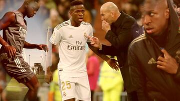 Zidane y suplencias de Vinicius: claves y números de la relación