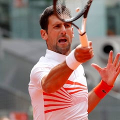 Djokovic intimida a Fritz, que sólo gana ocho puntos al resto
