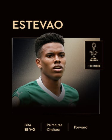 Estos son los nominados al Balón de Oro 2025