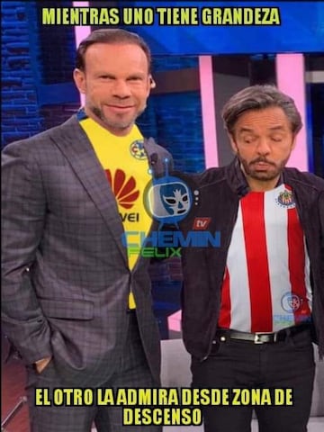 Chivas y Tigres acaparan los memes de la jornada 11