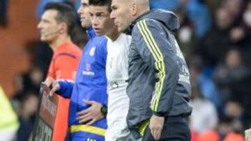 Zidane y el enfado de James: "Pase lo que pase le daré cariño"