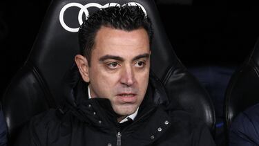 Xavi, entrenador del Barça.