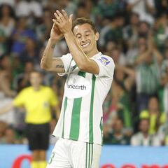 Andrés Guardado comanda la remontada del Betis frente al Celta