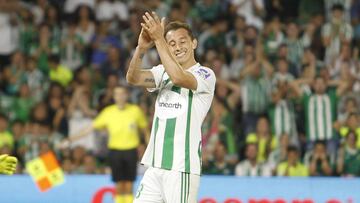 El mediocampista mexicano se encargó de dar las dos asistencias para que los verdiblancos sumen su primera victoria del torneo.