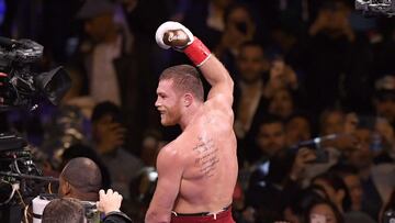 La Asociación de Escritores de Boxeo de América eligió al Canelo Álvarez como el mejor boxeador del año en su entrega de premios.