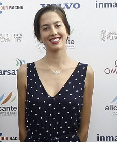 Alejandra Quereda, madrina de la Volvo en su Alicante natal