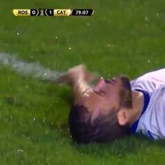 Así fue el desafortunado gol en contra de José Pedro Fuenzalida