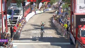 Resumen y resultado de la Vuelta a Burgos 2020, etapa 1