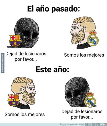 El Real Madrid, el Barça... Los mejores memes de la jornada