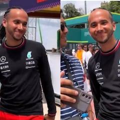 Un doble de Hamilton se hace viral en redes: “Ese es Juan Milton”