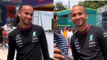 Un doble de Hamilton se hace viral en redes: “Ese es Juan Milton”