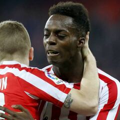 Iñaki Williams recupera la chispa, pero no el gol