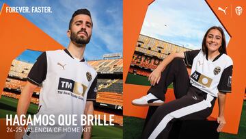 El Valencia se inspira en la camiseta de 2004