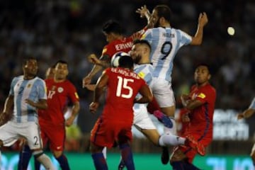 Eliminatorias: Argentina - Chile en imágenes