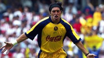 La celebración de Ivan Zamorano