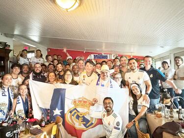 Euforia en las peñas madridistas con la 15